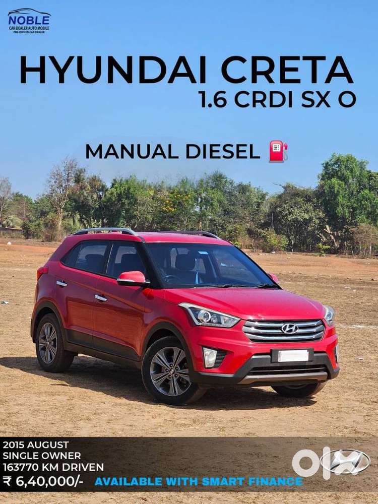 Hyundai Creta 1.6 Crdi Sx Plus, 2015, Diesel