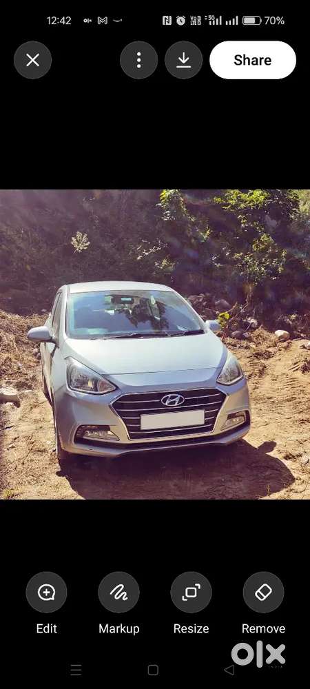 Hyundai Xcent 2018 Petrol Manual 71000km