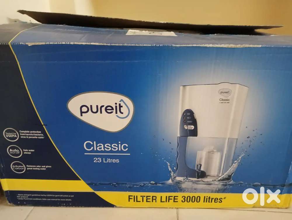 Water filter - no electricity required