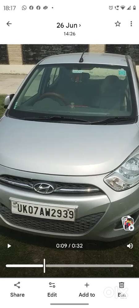 Hyundai I10 2013 Owner Govt Service