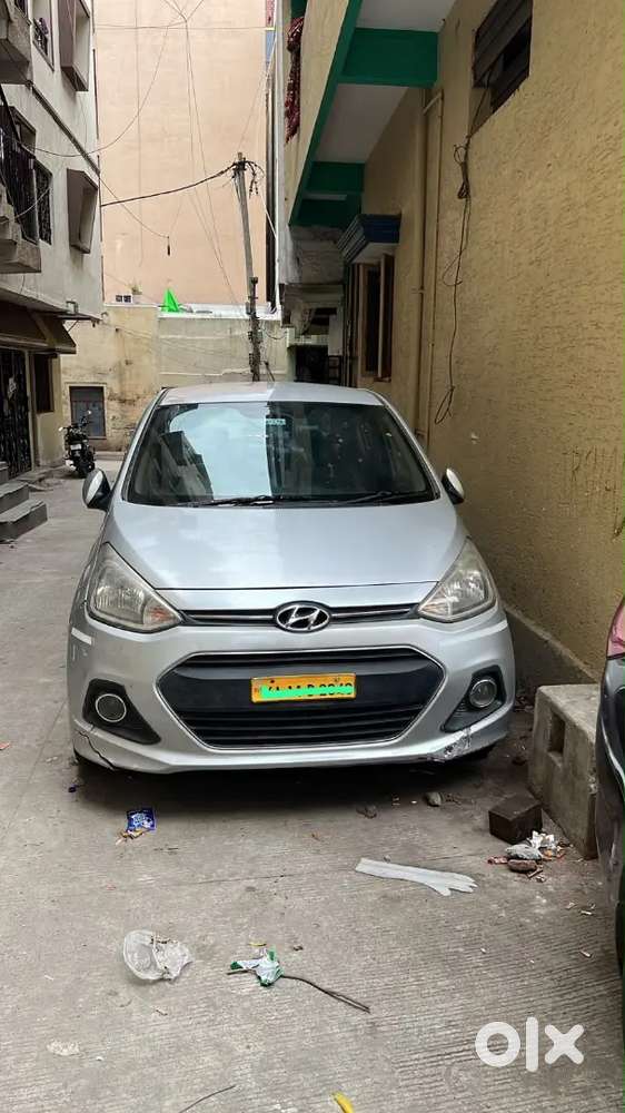 Hyundai Xcent 2016 Diesel Manual Yellow Board Taxi