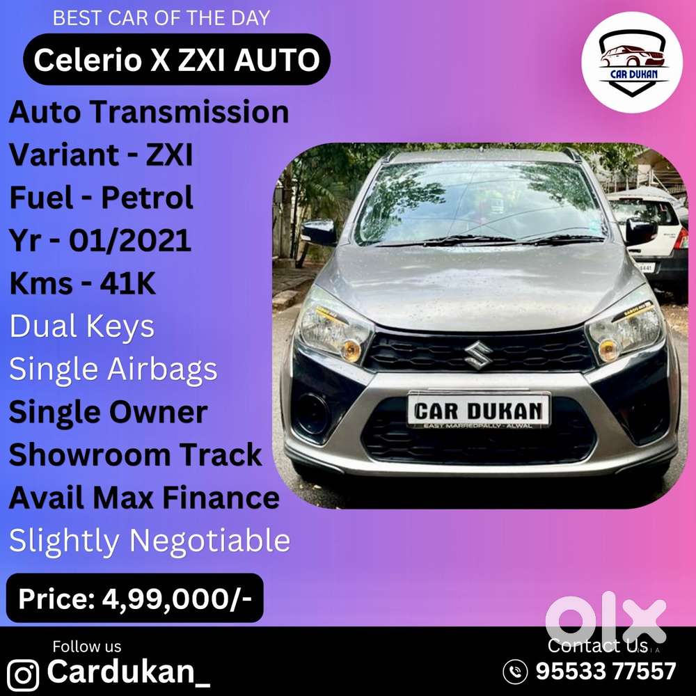 Maruti Suzuki Celerio X Amt Zxi, 2021, Petrol