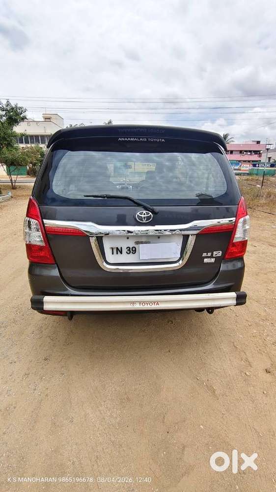 Toyota Innova 2.5 Zx 7 Str Bs-iv, 2015, Diesel
