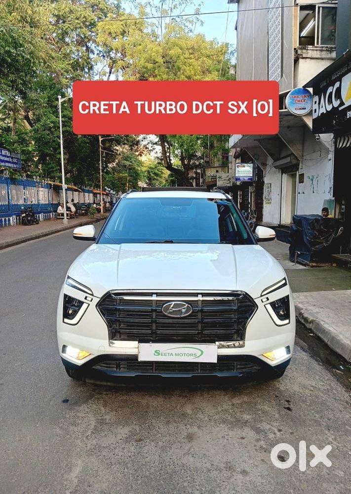 Hyundai Creta 1.4 Sx (o) Turbo Petrol Dct, 2022, Petrol