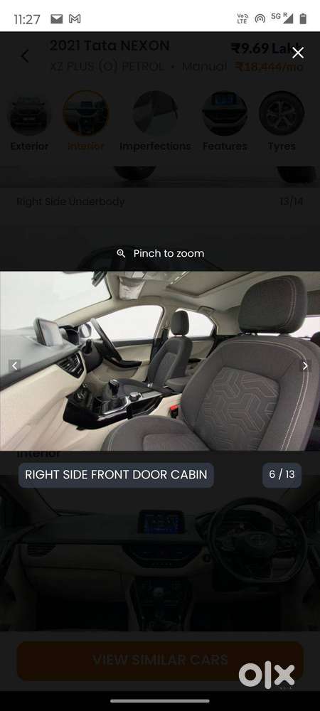 Selling The Tata Nexon 2021 (oct) Regd.