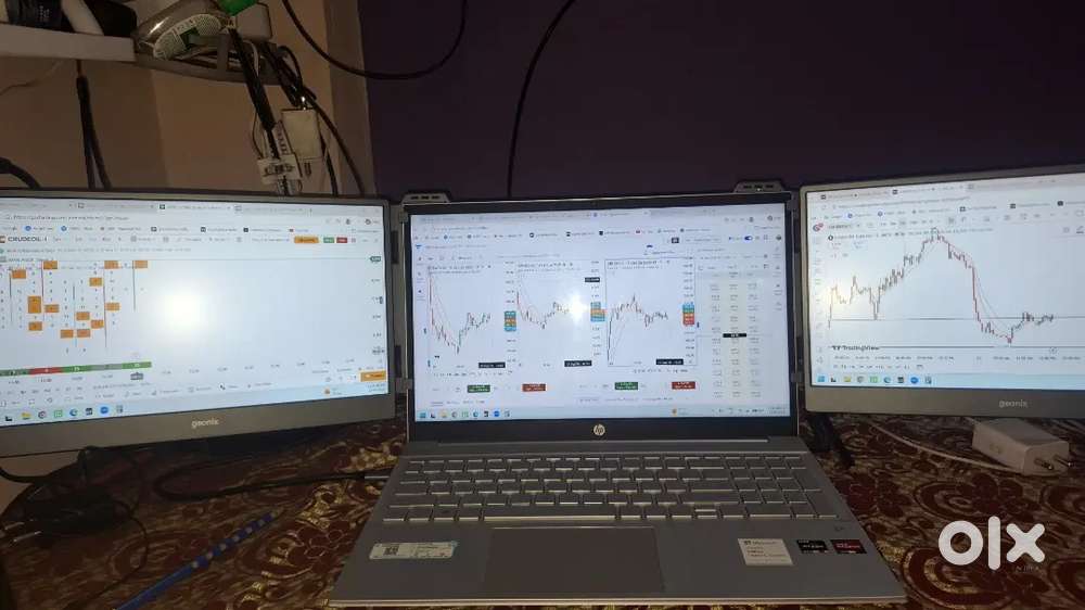 Portable 2 Screen sharer of Laptop[2 screens]2 month old New condition
