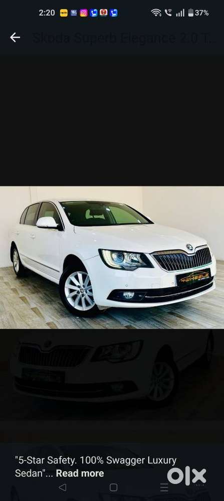Skoda Superb Elegance 1.8 Tsi At, 2015, Diesel