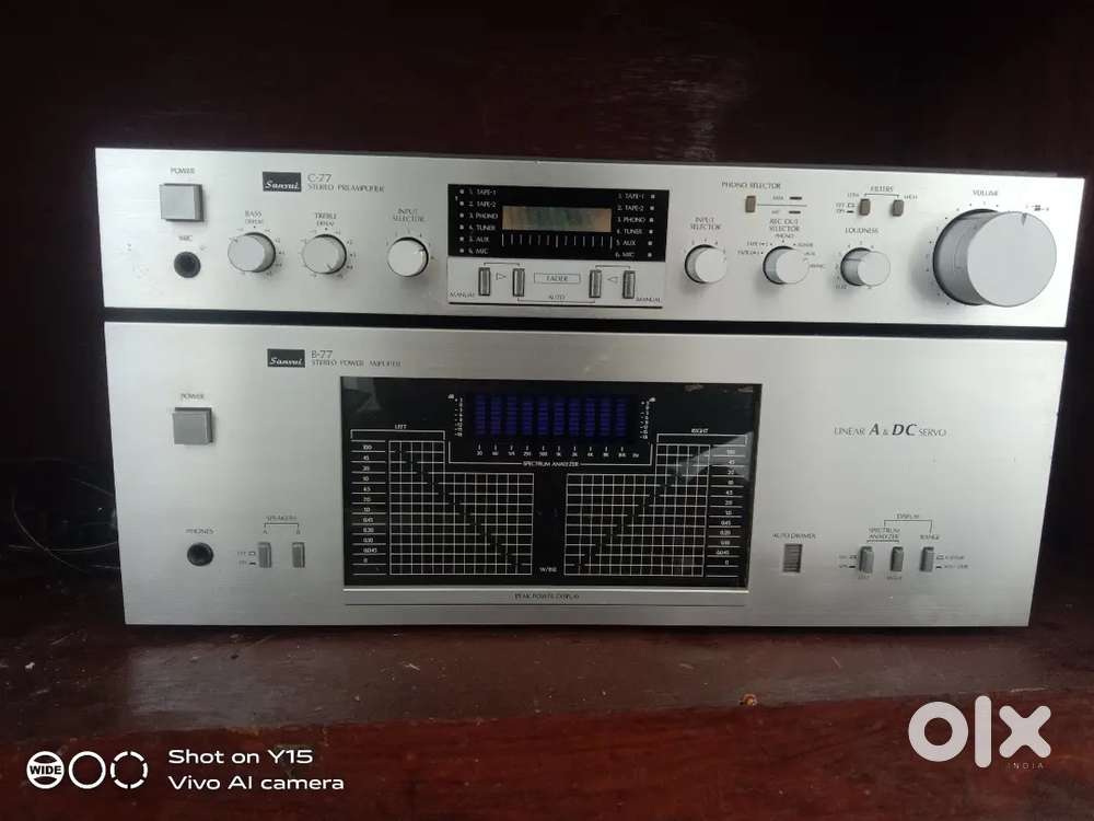Sansui pre amplifier and power amplifier TVs, Video Audio 1784067969