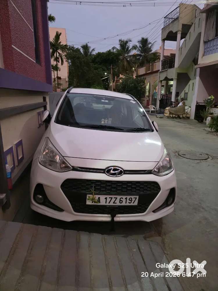 Hyundai Grand I10 2018 Petrol & Cng 77000 Km Driven 4th Owner