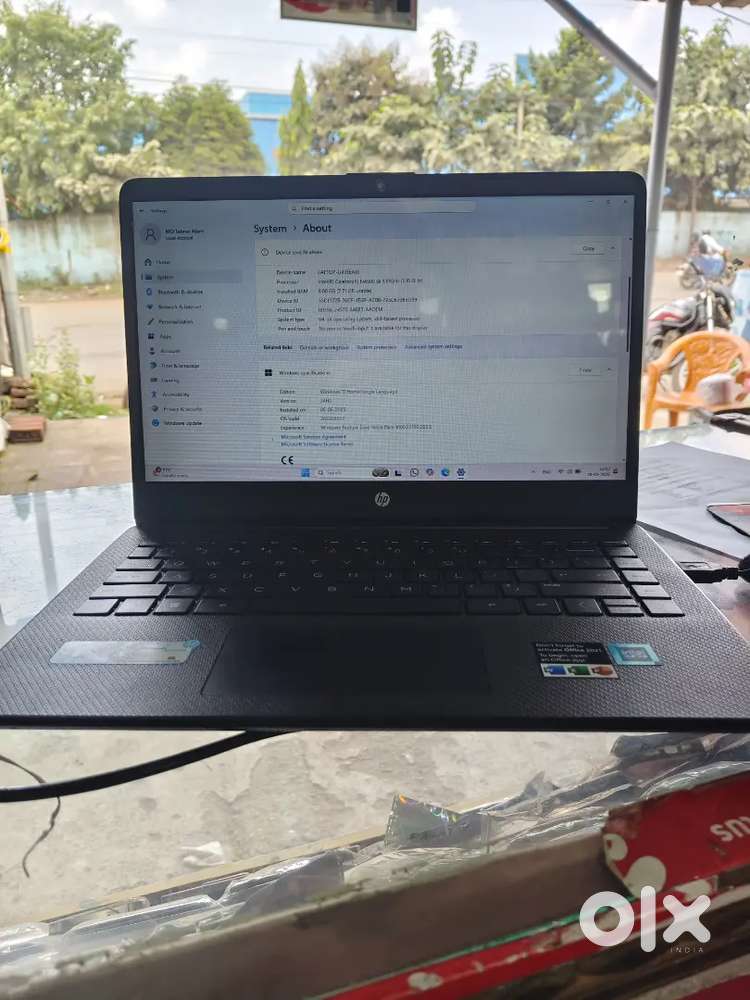 LAPTOP - U4R1EARI _ RAM 8GB _ STORAGE 500 _ SYSTEM TYPE -64 BIT