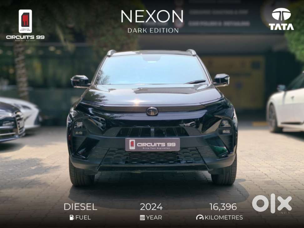 Tata Nexon Xza Plus Diesel Dark Edition, 2024, Diesel