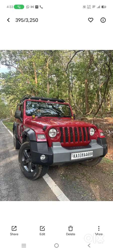 Mahindra Thar Diesel Mt 2021