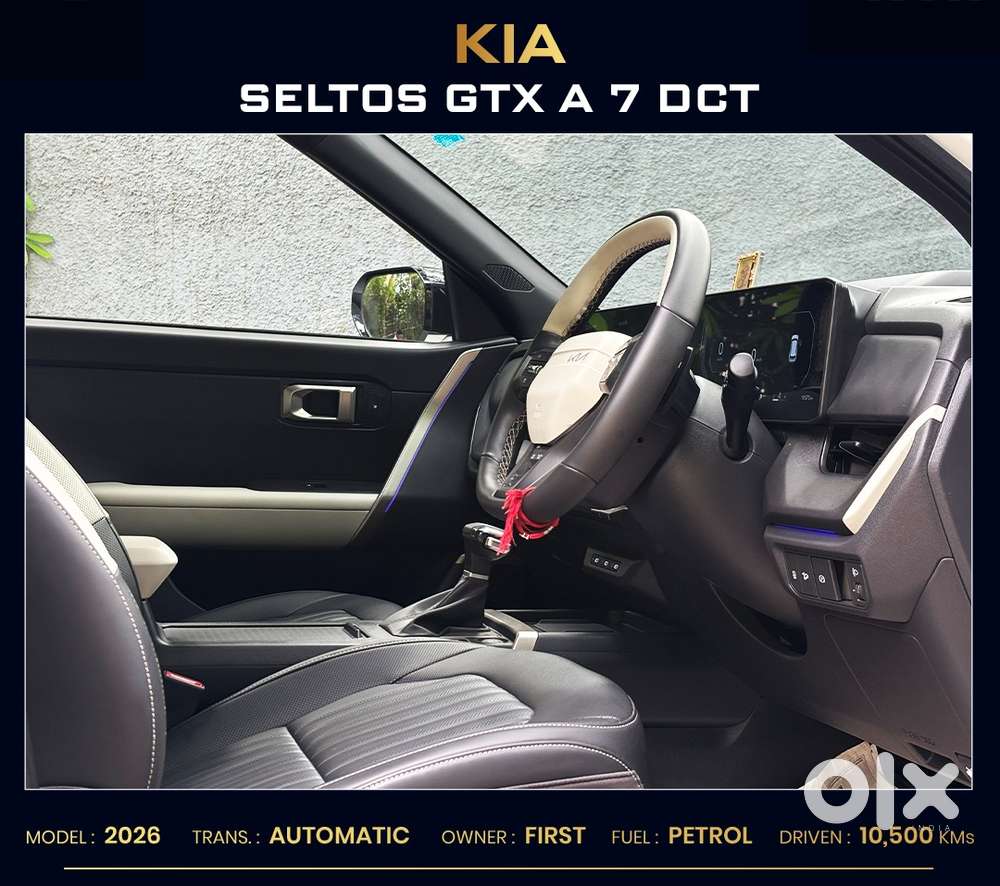 Kia Seltos Gtx Plus 1.5 Turbo Petrol Dct, 2026, Petrol