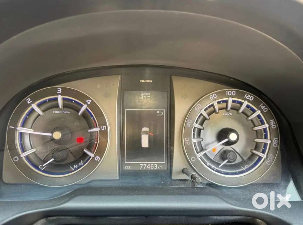 Innova Crysta 2.4 V Loaded Vehicle