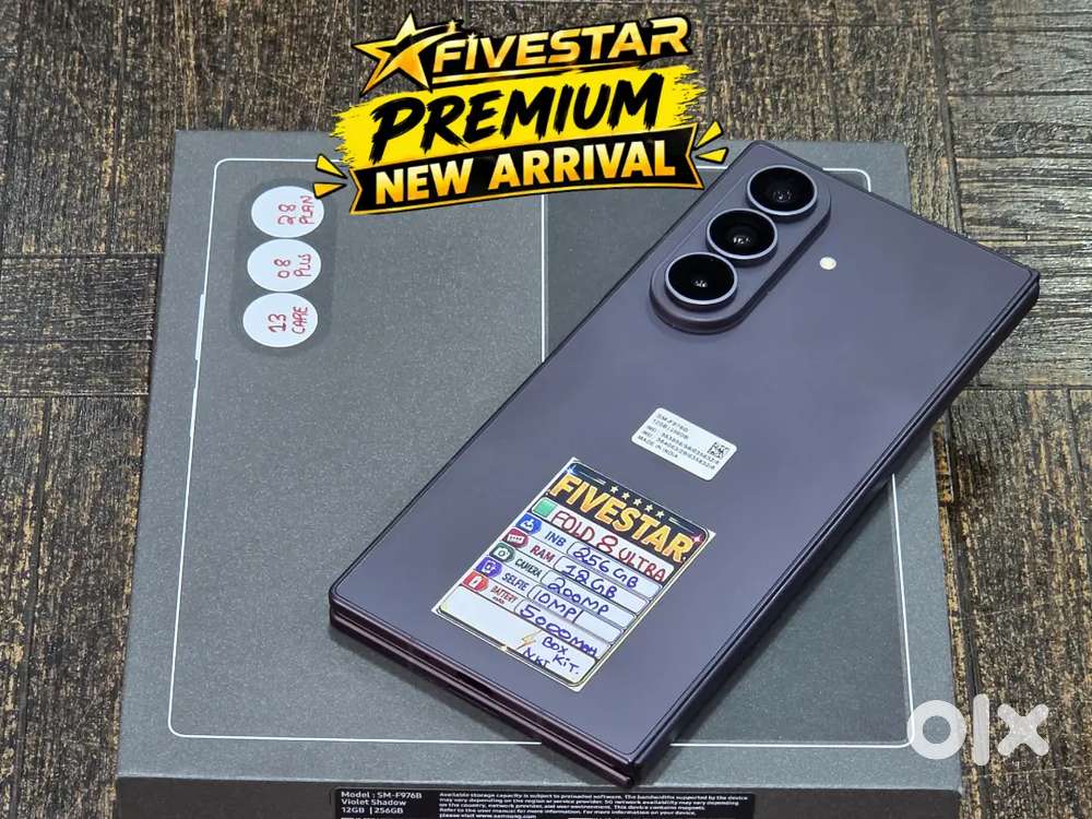 2yrs plan warranty Z FOLD8 ULTRA 5G
12GB RAM | 256GB Storage | Violet