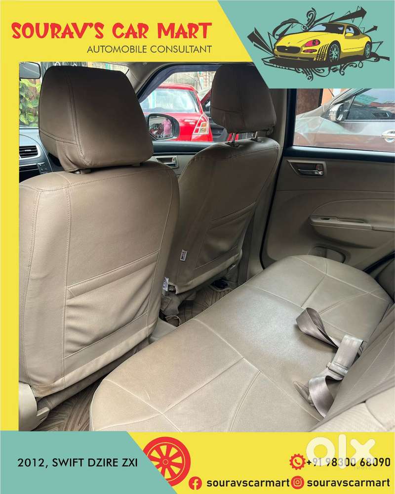 Maruti Suzuki Swift Dzire 1.2 Zxi Bsiv, 2012, Petrol