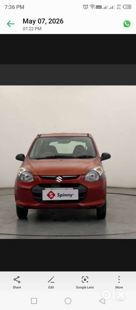 Maruti Suzuki Alto 800 2013 Petrol Well Maintained