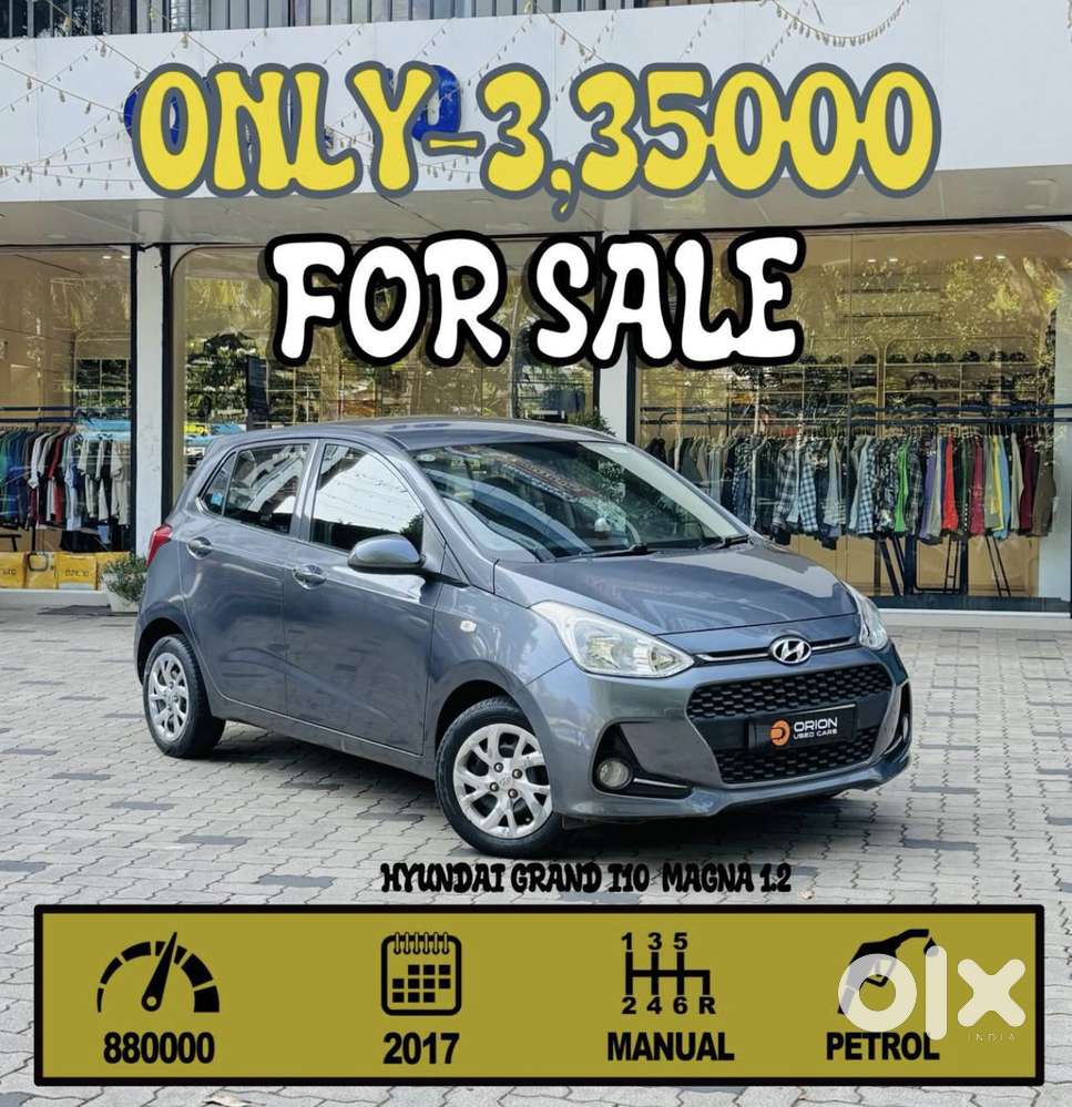 Hyundai Grand I10 Magna 1.2 Kappa Vtvt, 2017, Petrol