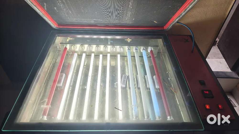 Full screen printing setup 6-color 6-station, (price negotiable)