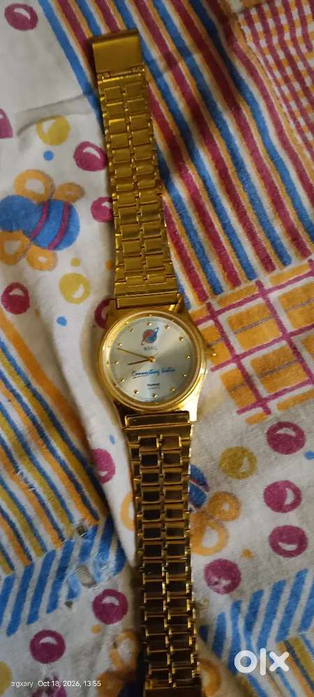 Exclusive watch gold plated watch