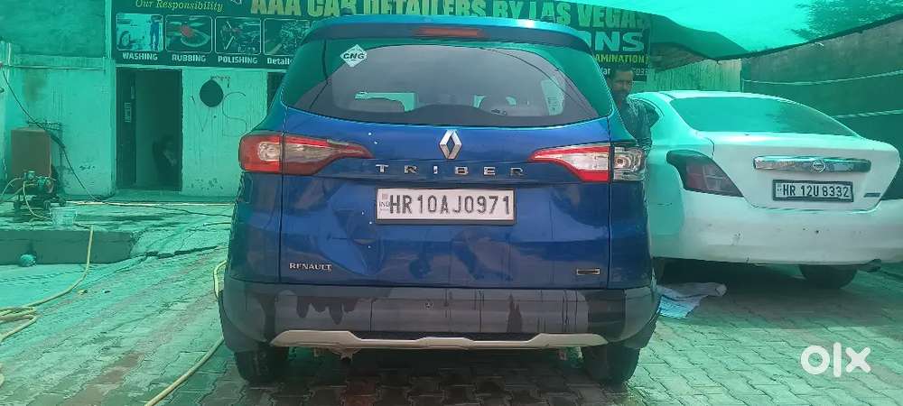 Renault Triber 2019 Model No Emi Blue Colour Fuel Cng Petrol
