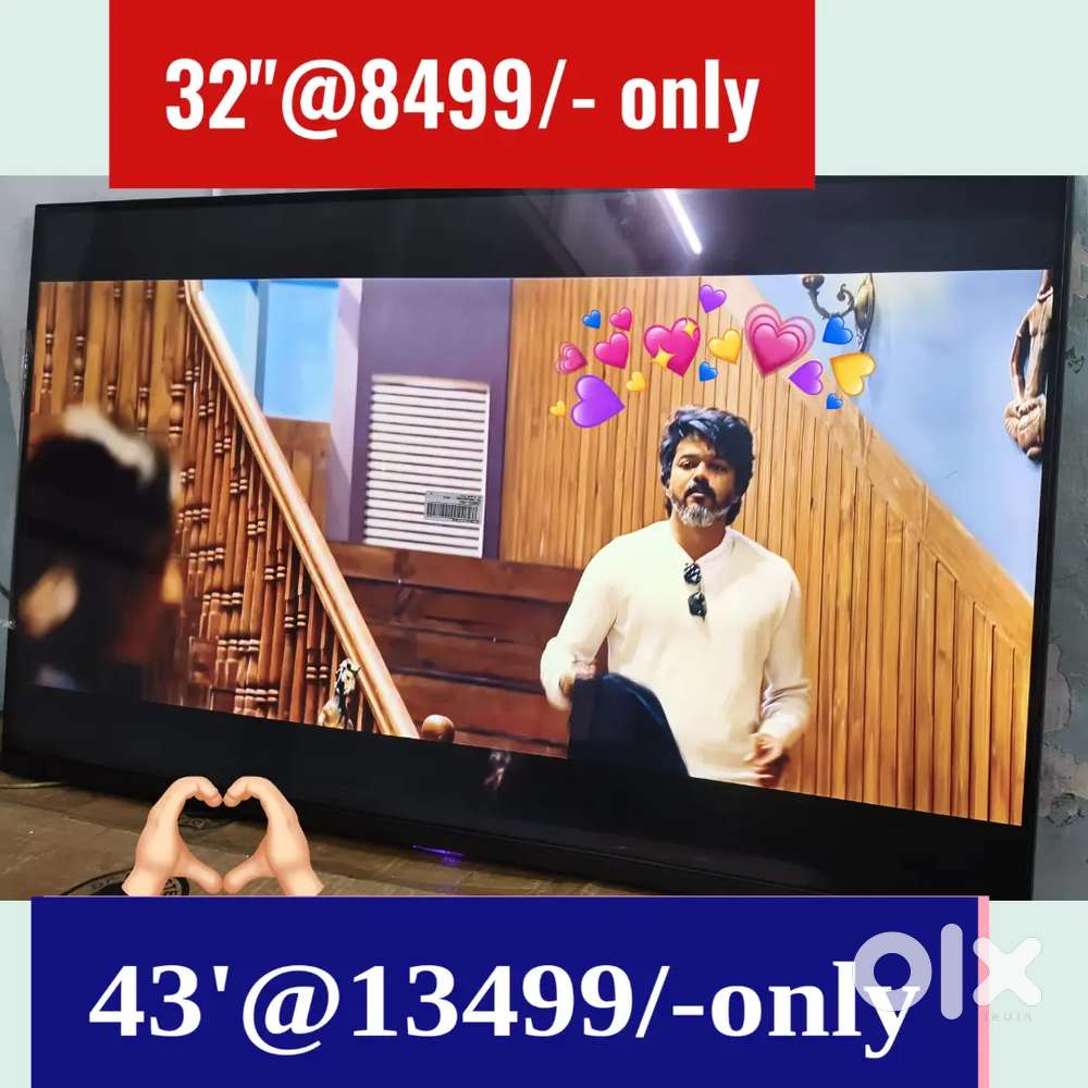 New 32 inch smart led tv now at 8499 only
