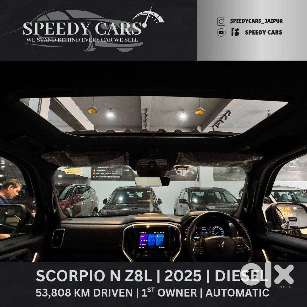 Mahindra Scorpio-n Z8 L Diesel At 2wd 7 Str, 2025, Diesel