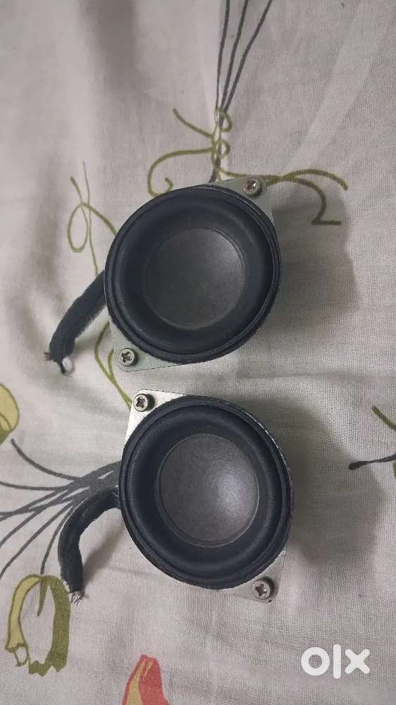 2 inch full range speakers pair jbl fly model and imported 3 inch pair