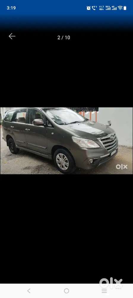 Toyota Innova 2012 Diesel Manual 340 Km