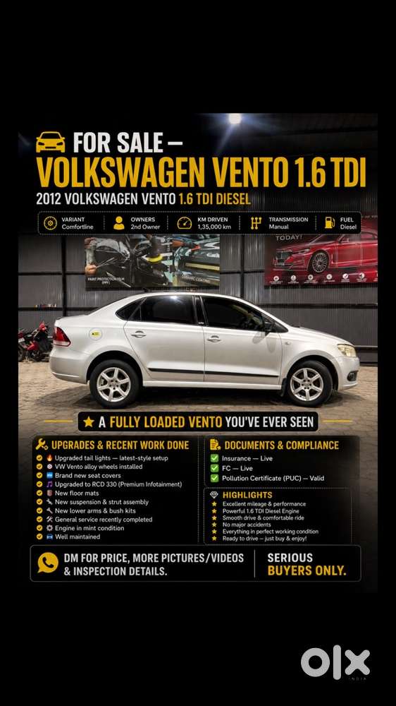 Volkswagen Vento Diesel 2012