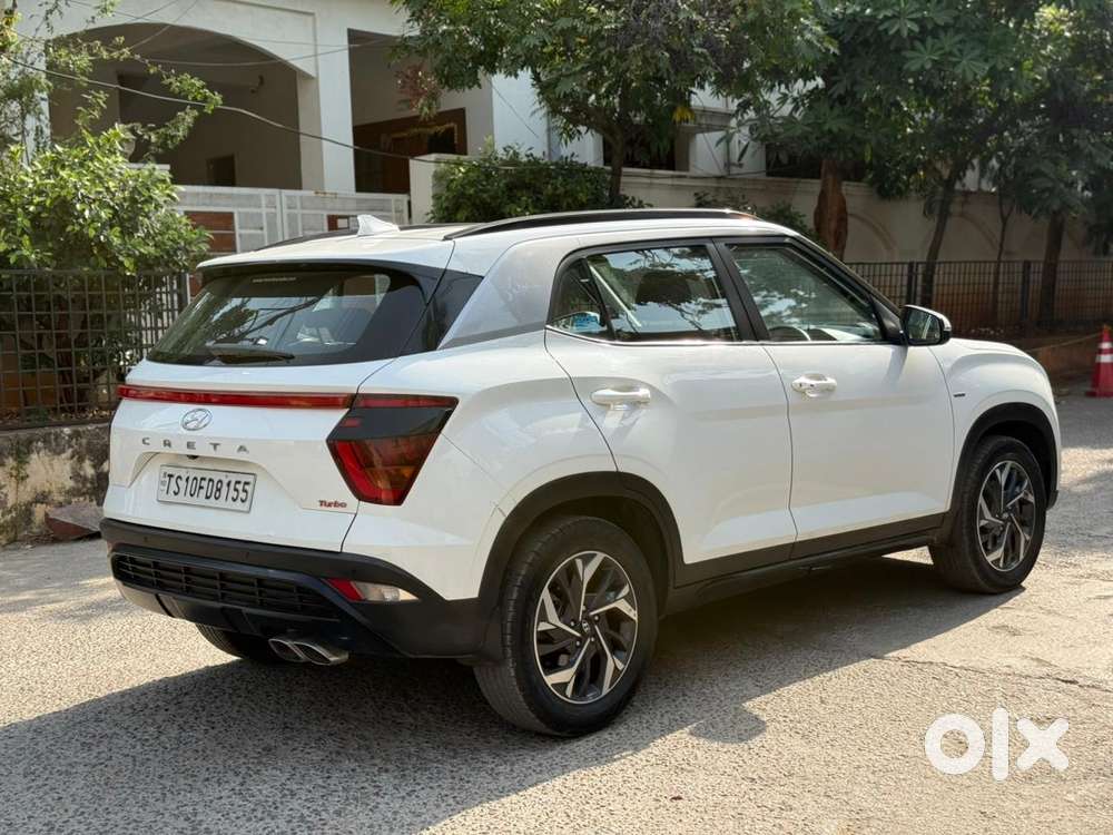Hyundai Creta 1.4 Sx (o) Turbo Petrol Dct Dual Tone, 2022, Petrol
