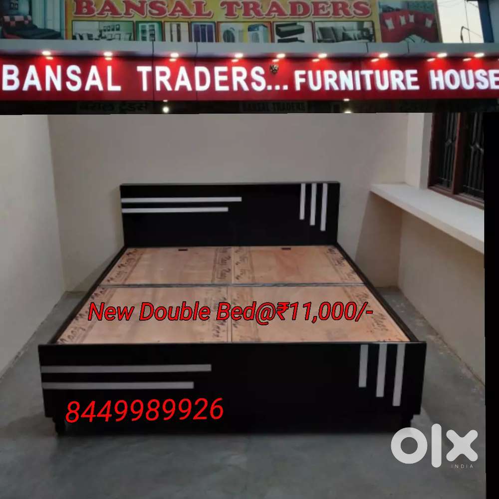 Strong and durable double bed large storage box Beds & Wardrobes 1705108970