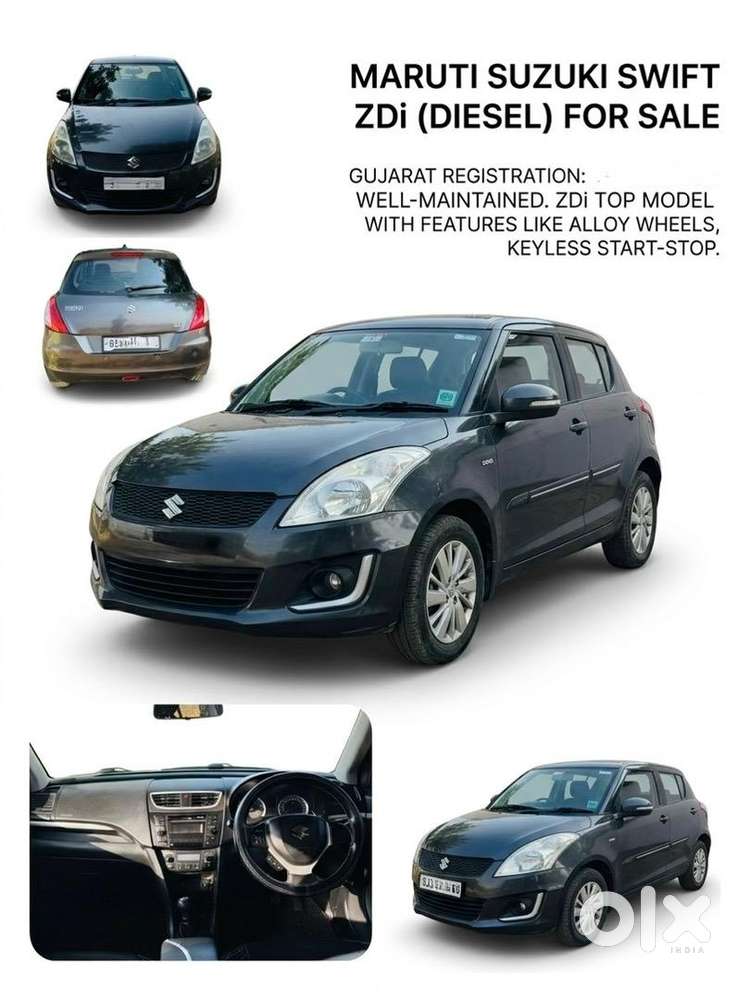 Maruti Suzuki Swift Zdi (diesel) - 2016  Top Model