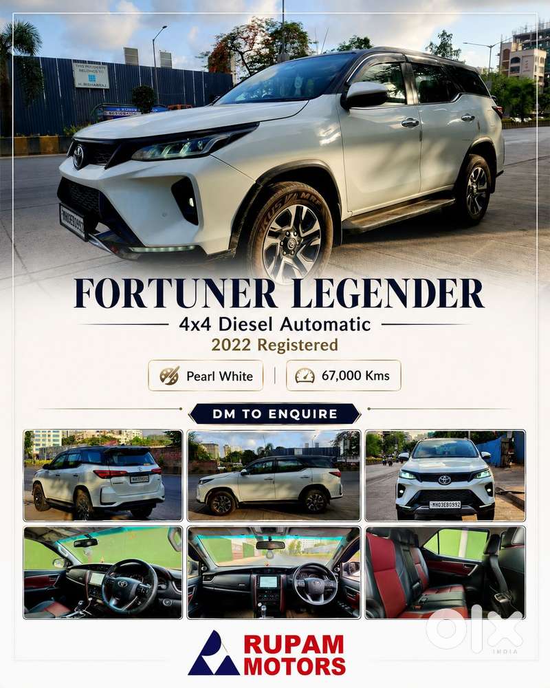 Toyota Fortuner Legender 4x4 At 2.8, 2022, Diesel