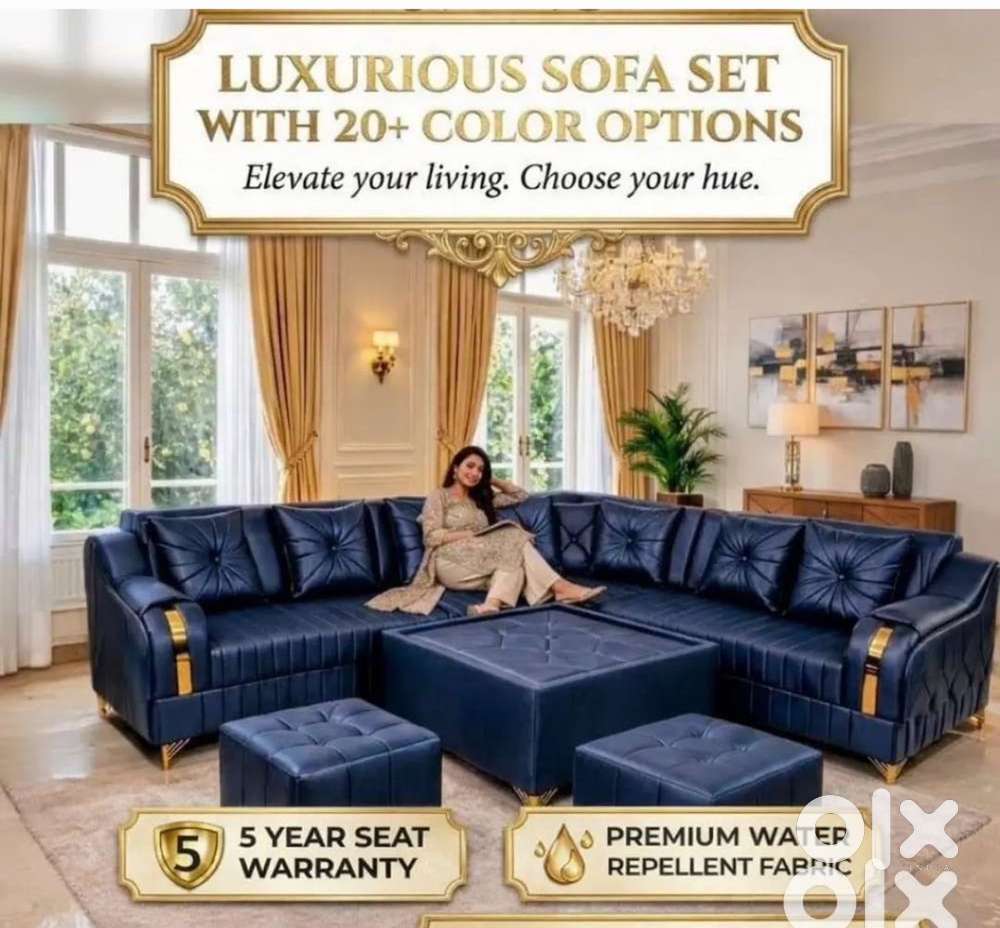 Biggest sale buy new sofa 8499, L size sofa 14990/-Emi available