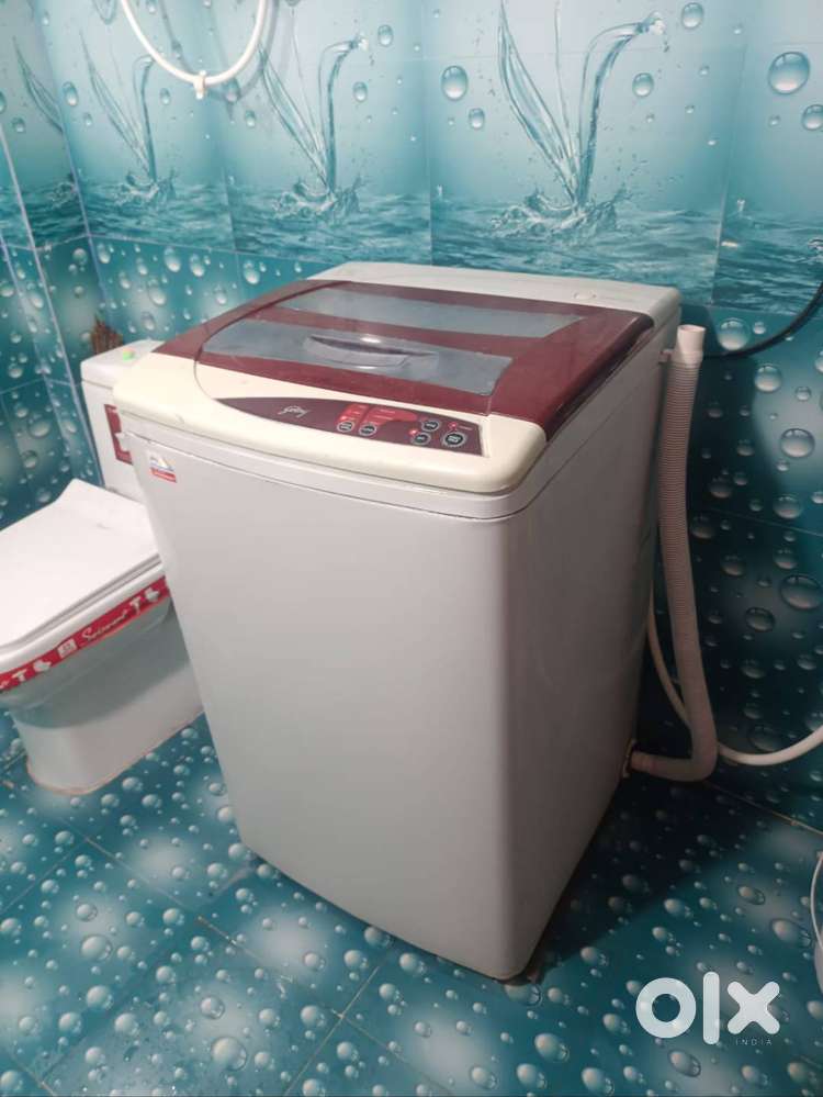 Godrej top load automatic washing machine less used