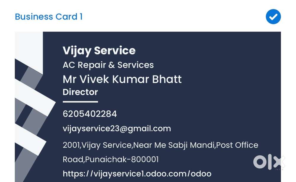 Vijay services contact number 620540and2284