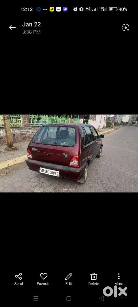 Maruti Suzuki 800 2009 Petrol 45000 Km Driven