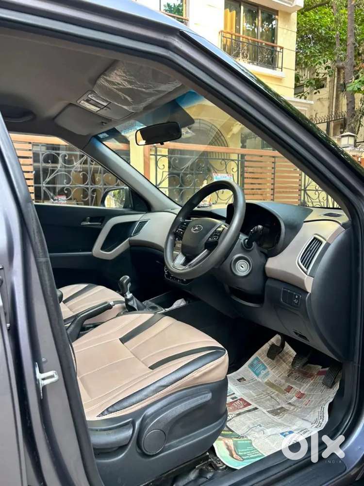 2015-16. Creta S Petrol Manual With New Seat Cover And Well Maintained