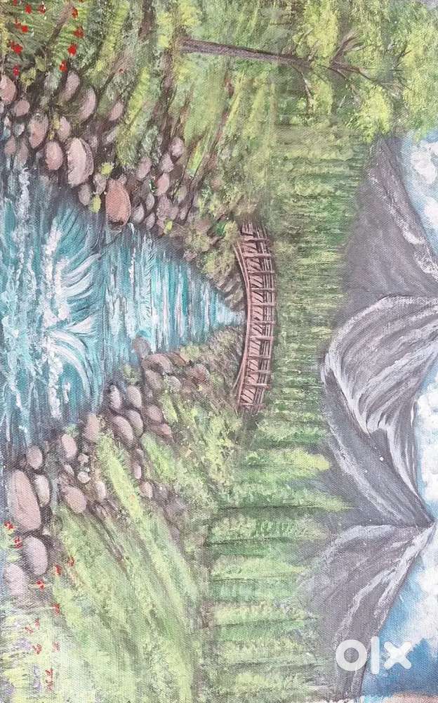 Acrylic painting