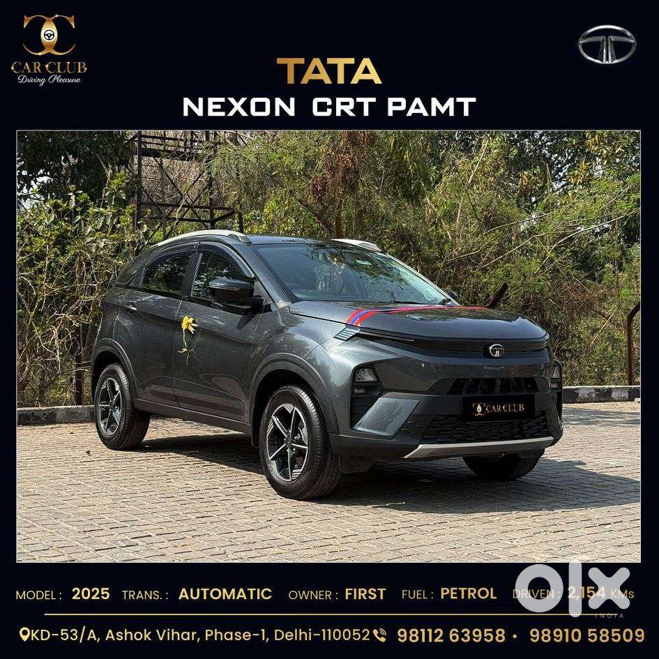 Tata Nexon Creative 1.2 Revotron Petrol 7dca, 2025, Petrol