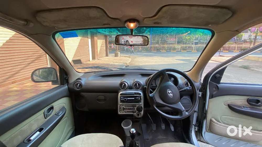 Hyundai Santro Xing 2011 Lpg 85000 Km Driven Silver Colour