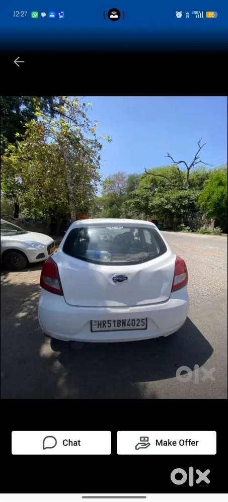 Datsun Go 2017 Petrol Cng 75200 Km Driven On Paper Cng