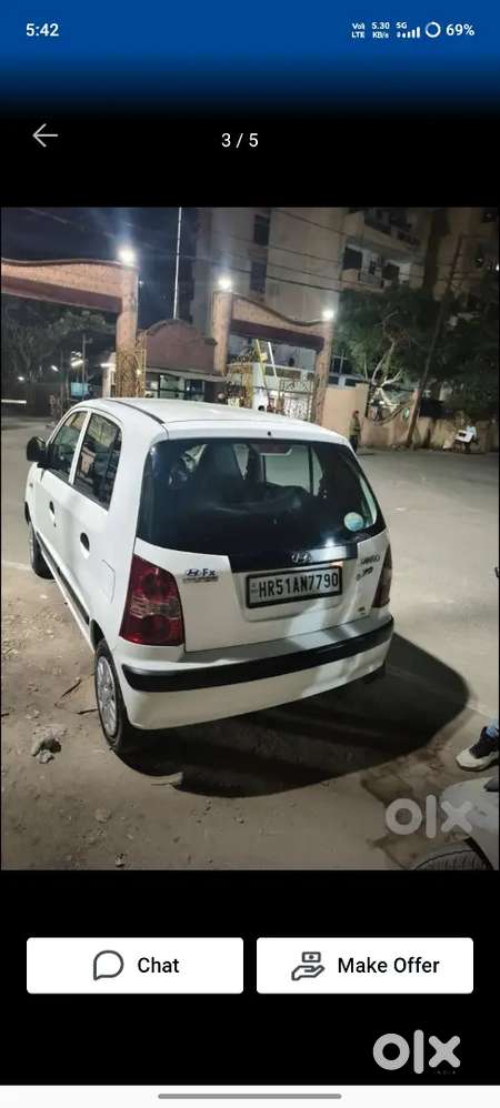 Hyundai Santro Xing 2012 Petrol + Cng Good Condition