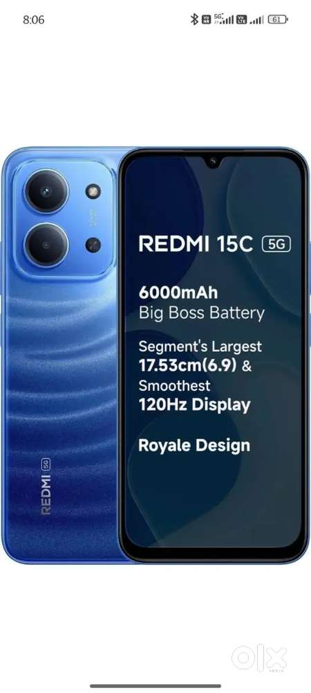 Mi 15c 5g 8/128