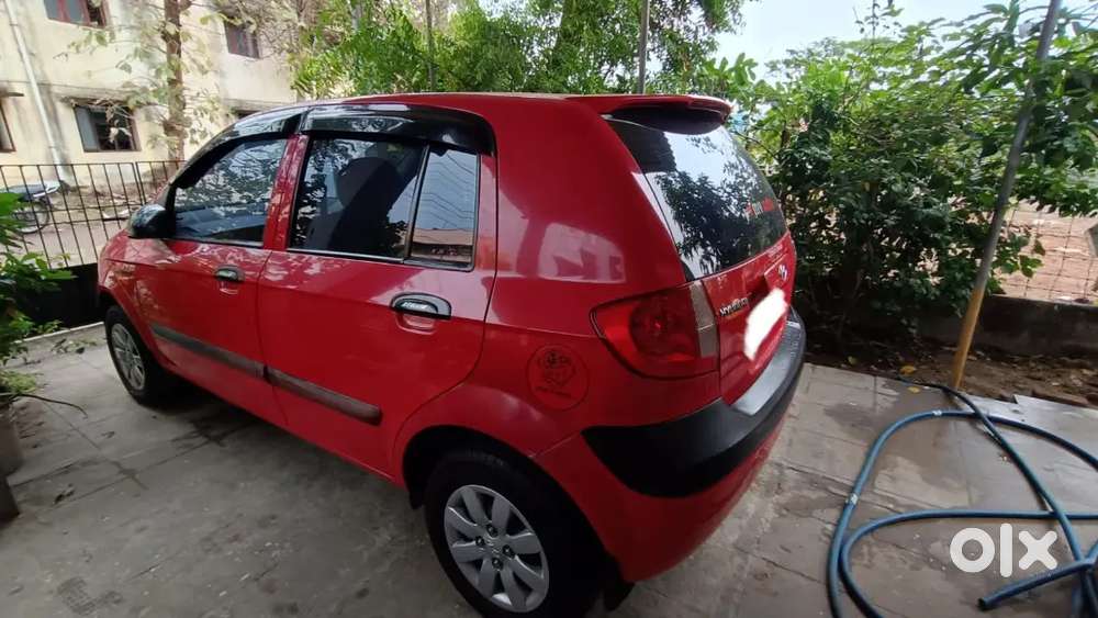 Hyundai Getz Prime 2010 Petrol 68500 Km Driven Red Colour