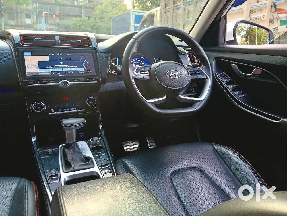 Hyundai Creta 1.4 Sx (o) Turbo Petrol Dct, 2022, Petrol