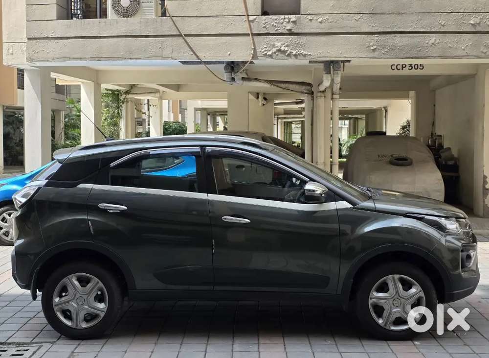 Tata Nexon Xm 1.2 Petrol Bs6  22k Km  Foliage Green