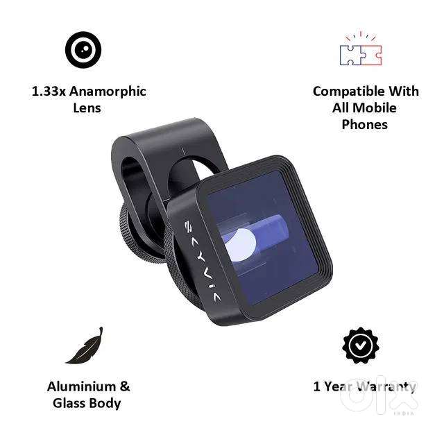 [SkyVik] Signi one Anamorphic Lens  1.33x Anamorphic Lens for mobile