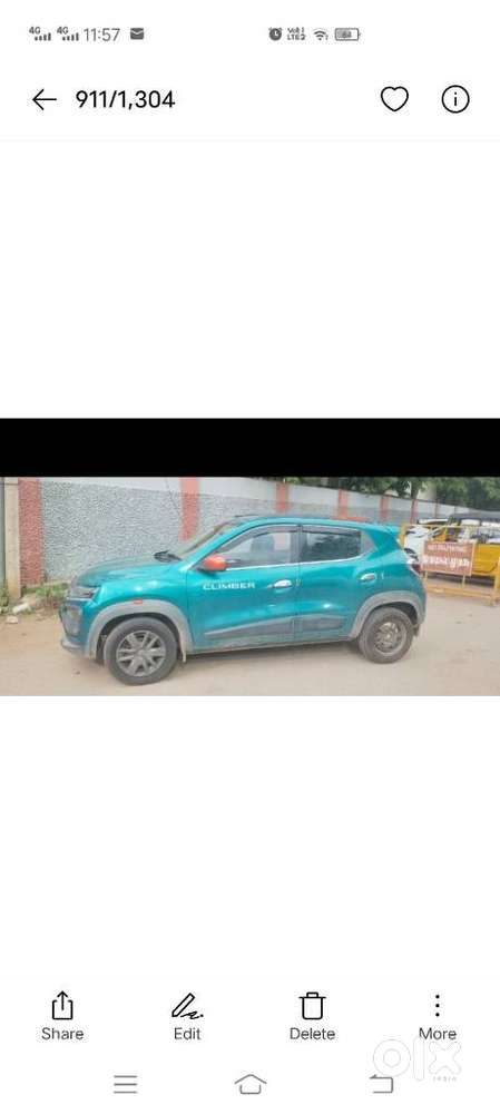 Renault Kwid Climber Urban Night Limited Edition, 2021, Petrol